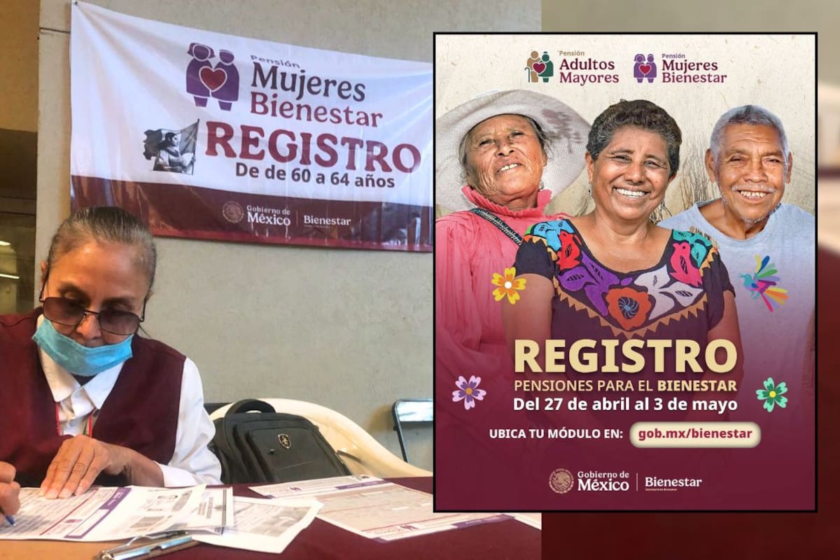 ¡Últimos días! Este sábado 2 y domingo 3 de mayo termina el registro para la Pensión Bienestar y Mujeres Bienestar 2026; esto es lo que necesitas para registrarte
