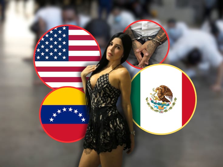 México y EU identifican a la modelo venezolana Jimena Araya como integrante del Tren de Aragua