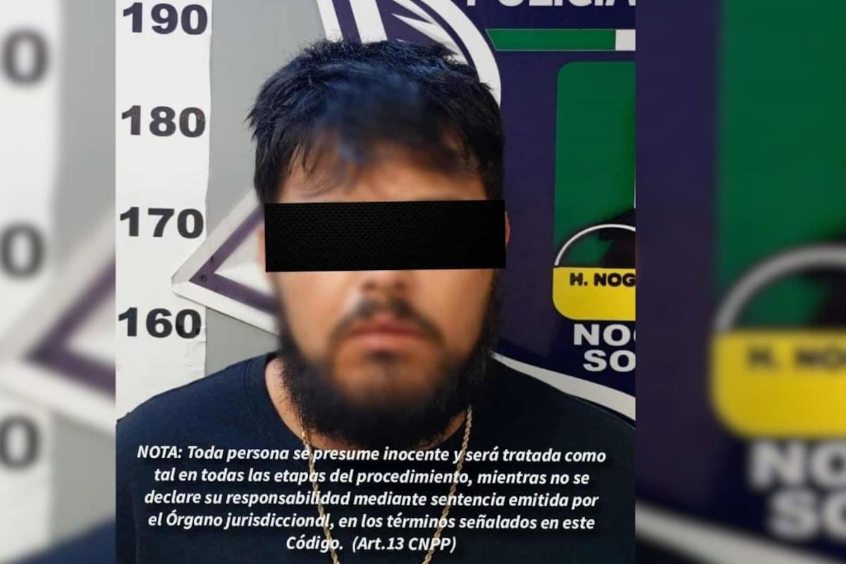 Capturan a presunto narcomenudista en Nogales