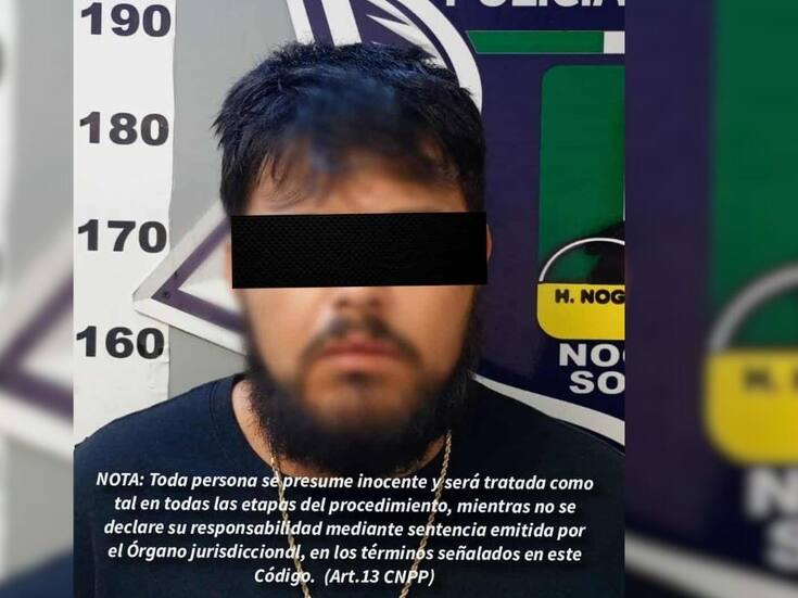 Capturan a presunto narcomenudista en Nogales