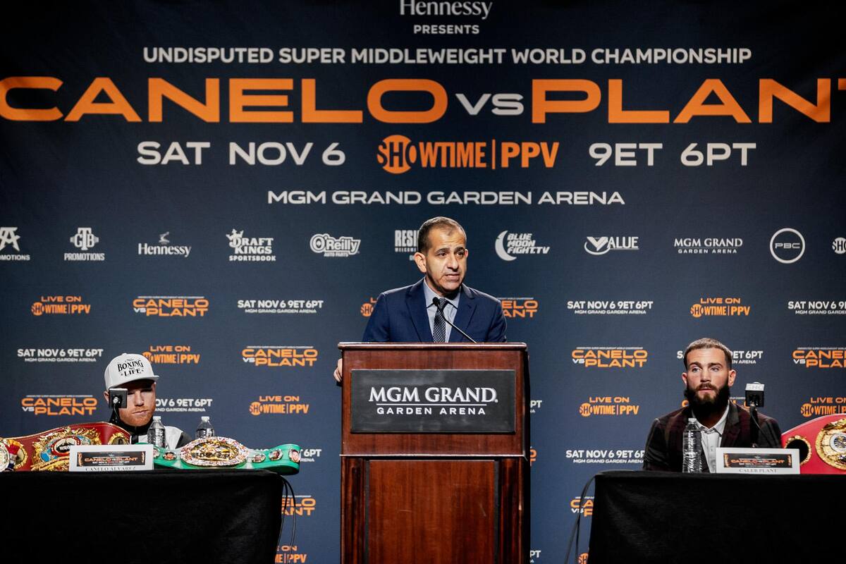 Pesaje de 'Canelo' Álvarez vs Caleb Plant: Dónde, cuándo y a qué hora verlo