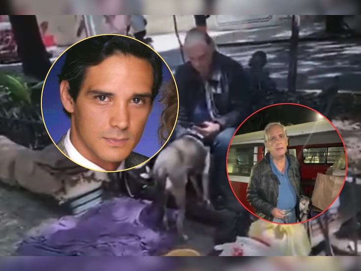 Alejandro Landero, actor de Televisa conocido por su papel en “Rosa Salvaje”, fue localizado en situación de calle junto a sus mascotas y vecinos piden ayudarlo (VIDEO)