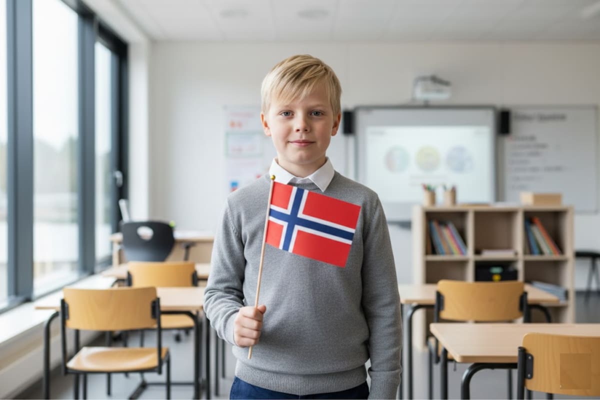 Mientras en México se invierten menos de 3 mil dólares por alumno, en Noruega el gasto supera los 13 mil y se destina a aulas modernas y docentes mejor pagados