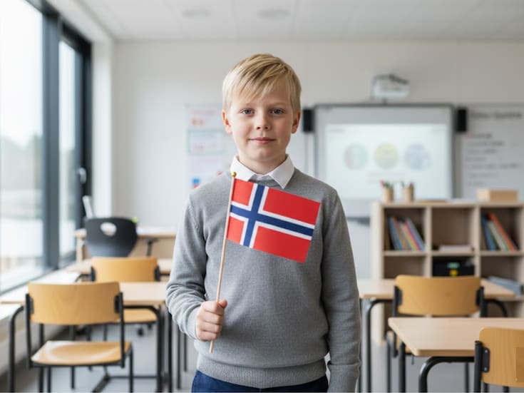 Mientras en México se invierten menos de 3 mil dólares por alumno, en Noruega el gasto supera los 13 mil y se destina a aulas modernas y docentes mejor pagados