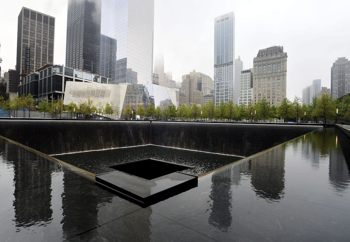 Fotografía de archivo de la vista del museo Memorial del 11S durante la apertura del Museo de la Memoria, en la Zona Cero de Nueva York, EEUU. EFE/Justin Lane POOL