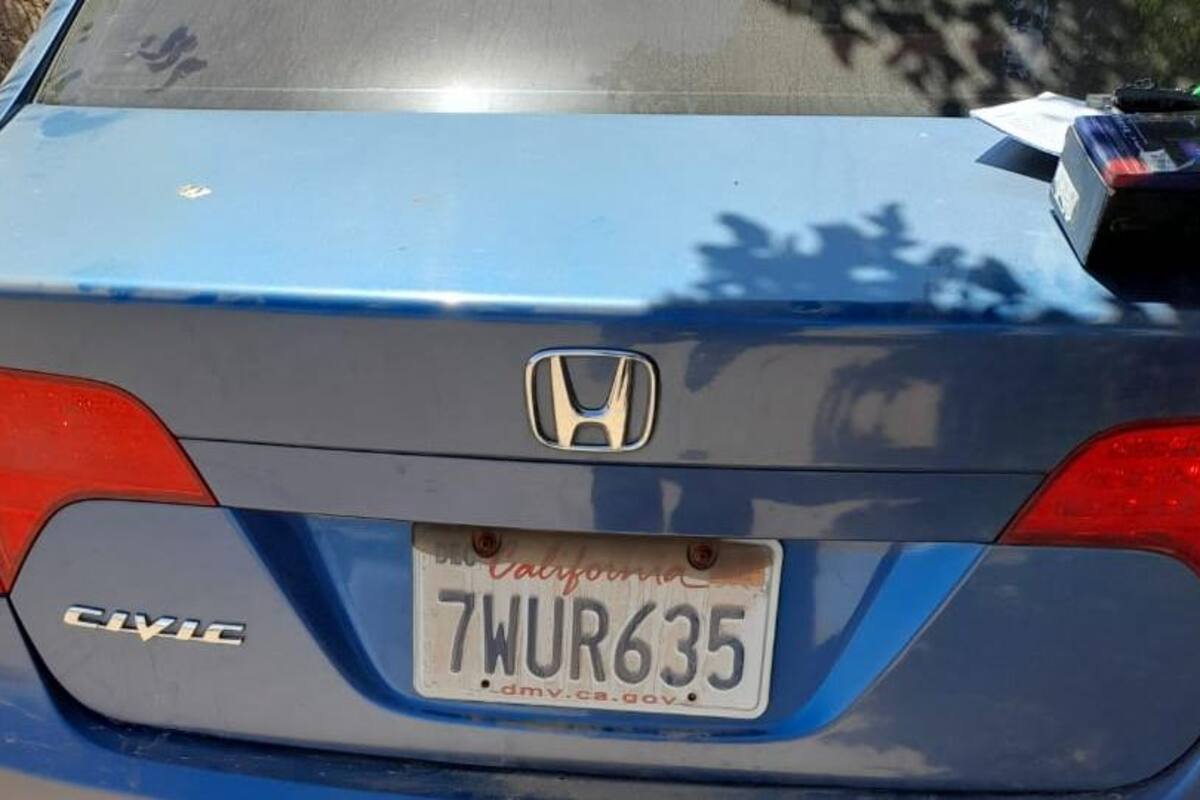 Aseguran auto robado en el ejido Veracruz