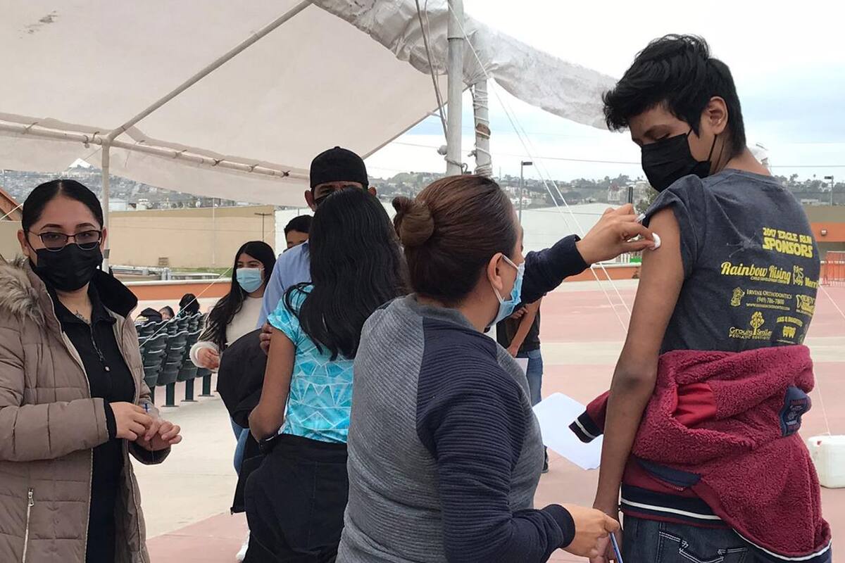 Vacunarán este jueves contra el Covid-19 a los niños y niñas de 13 años en Tijuana