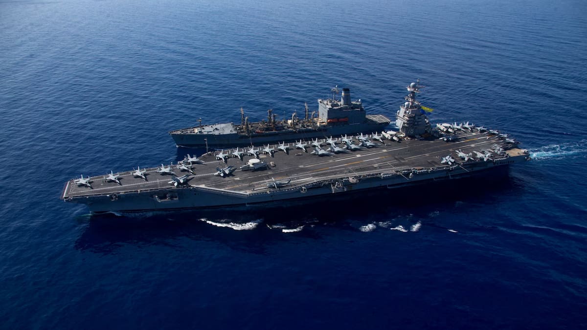 El portaaviones USS Gerald R. Ford de EEUU superó el despliegue más largo desde la guerra de Vietnam al acumular más de 295 días continuos en el mar, tras operar en el Mediterráneo, el Caribe y el mar Rojo en medio de tensiones militares activas