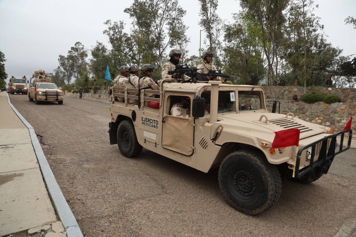 Llegan más militares por inseguridad