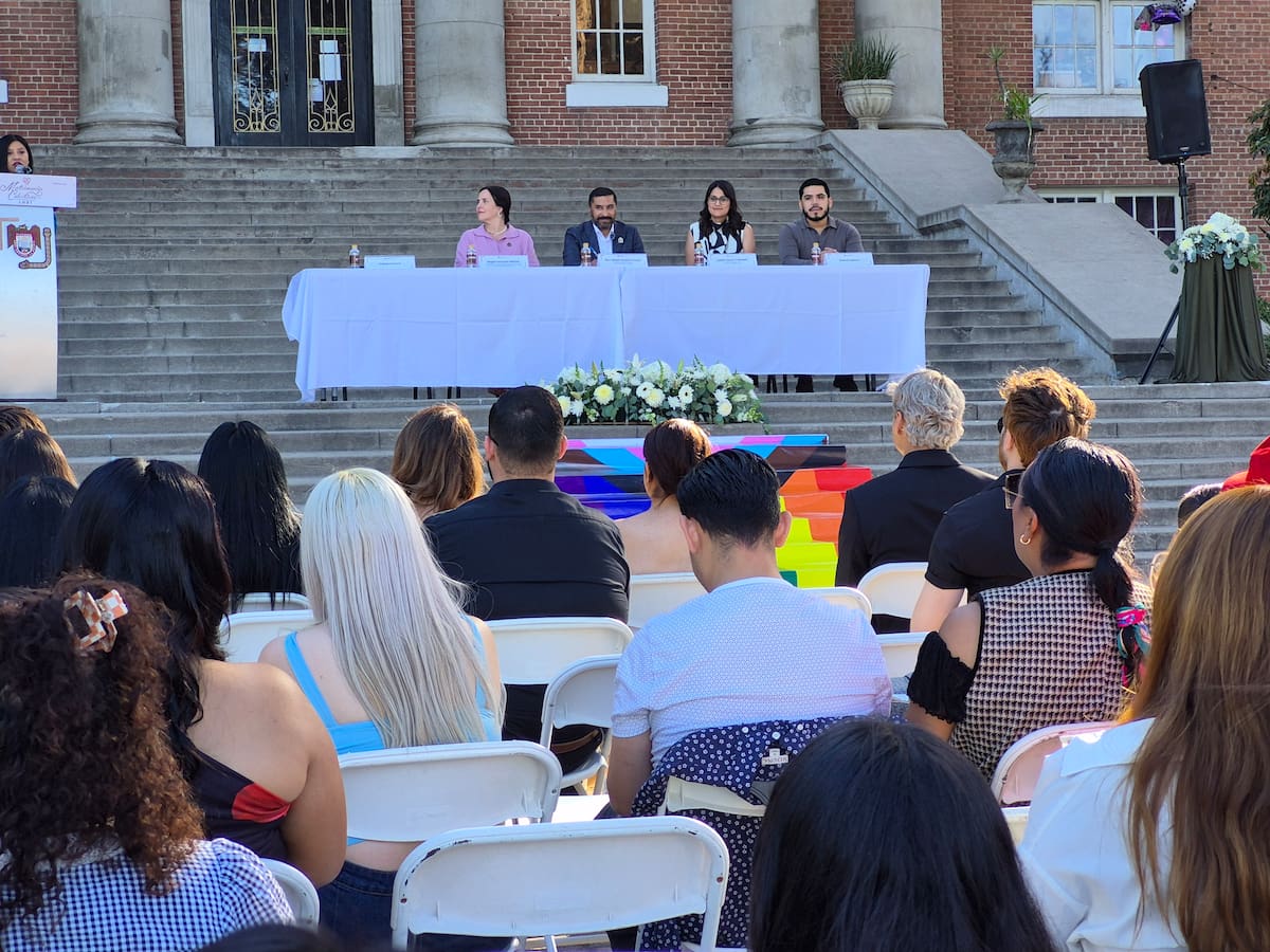 Un total de 31 parejas formalizaron su unión durante la jornada de Matrimonios Igualitarios LGBTTTIQANB+ 2026, realizada en la Casa de la Cultura Altamira, en Tijuana. Foto: Michelle Castillo.