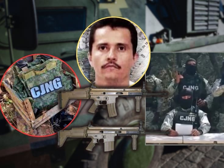 “El Mencho” armaba a sus sicarios del CJNG con fusiles SCAR usados por comandos de EEUU y rifles Barret calibre .50, mientras un testigo afirmó ante la FGR que el grupo también usaba uniformes y equipo táctico exclusivo de la Semar; no se ha informado cómo los consiguieron
