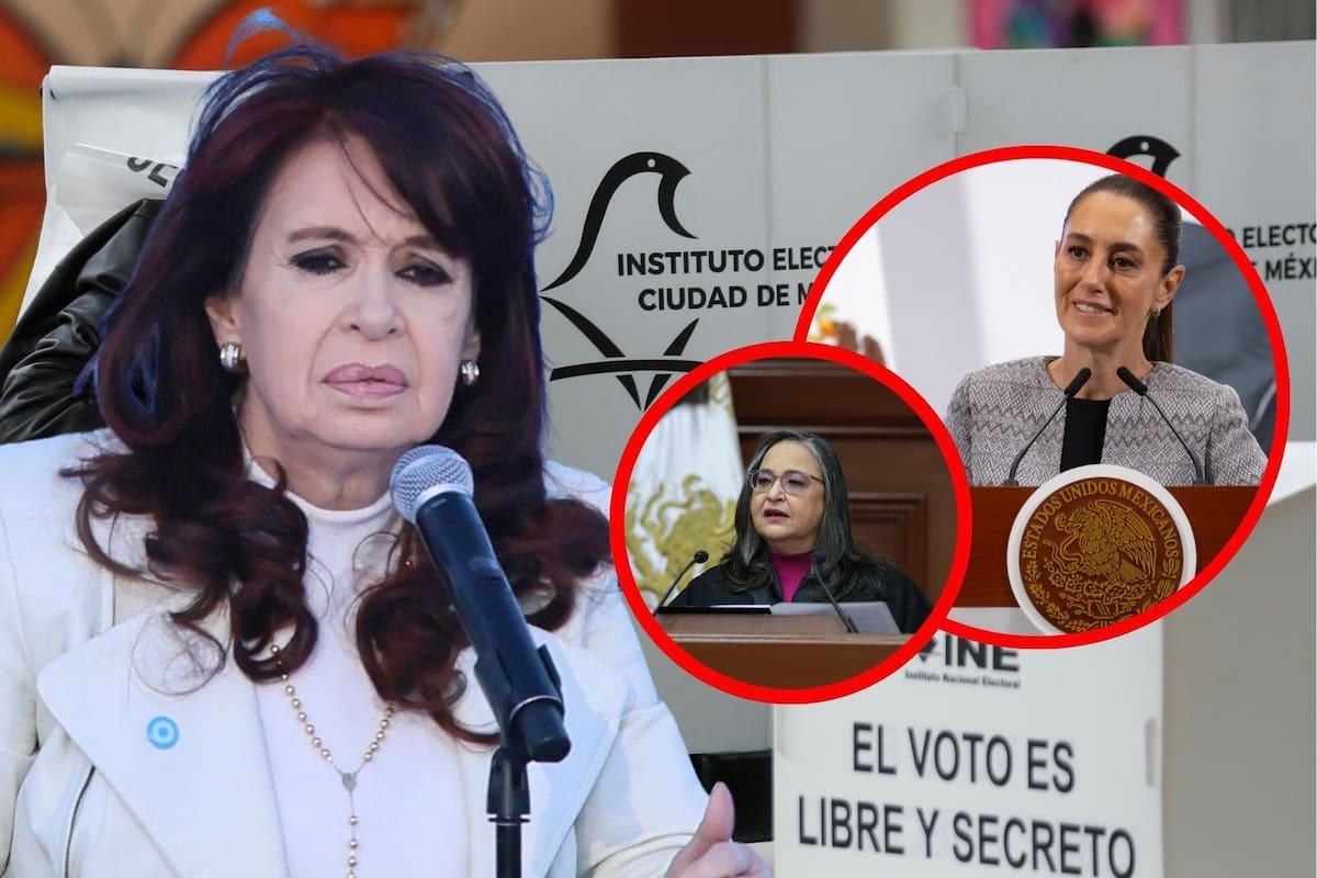 ¿Van por Reforma Judicial como la de México en Argentina? La ex presidenta Cristina Kirchner señala como ejemplo el nuevo sistema judicial mexicano para votar por ministros, jueces y magistrados