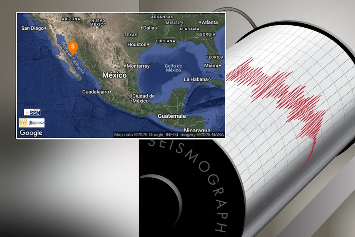 Se registra temblor de 4.2 grados en Guaymas