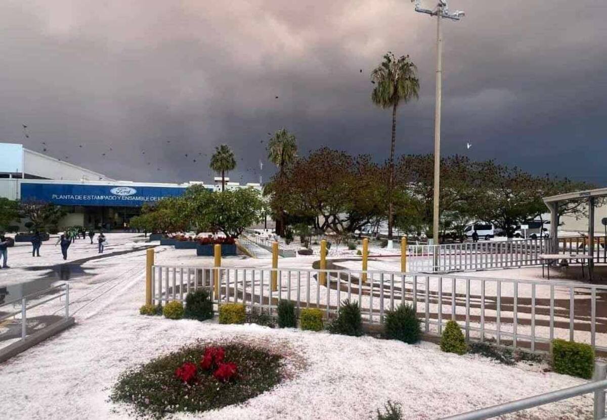 El Sur de la ciudad no sólo registró la granizada más intensa, sino que también fue el lugar de la ciudad donde más llovió.