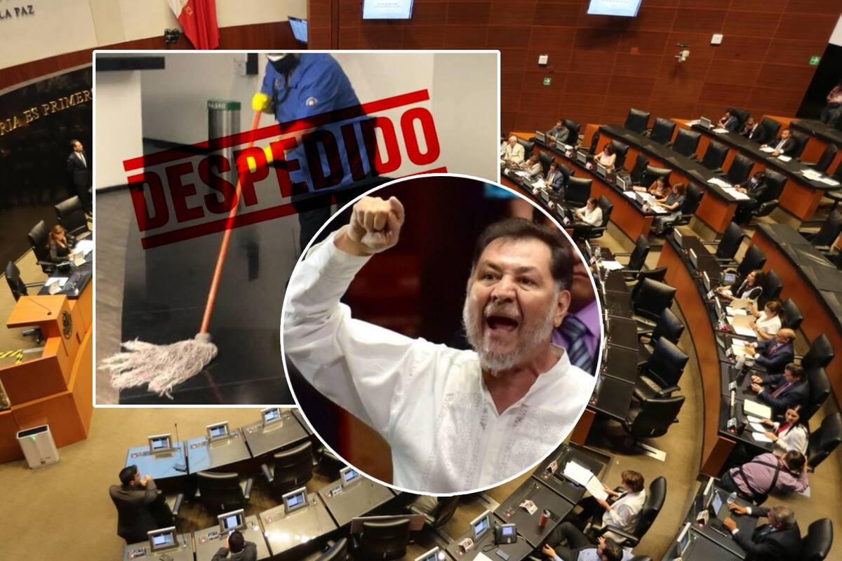 Despiden sin avisar a trabajadoras de limpieza en el Senado, las acusan de “chismosas”; Noroña exige que las reinstalen