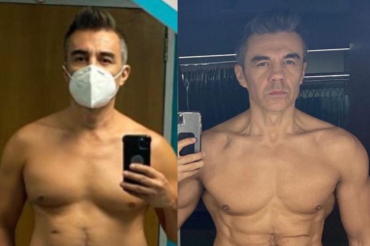 El antes y después de Adrián Uribe