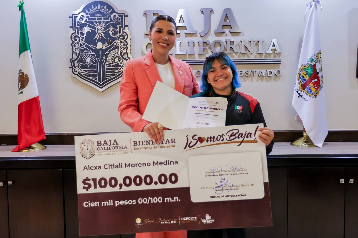 Seis deportistas recibieron un reconocimiento y un incentivo económico por su destacada participación en los Juegos Olímpicos.