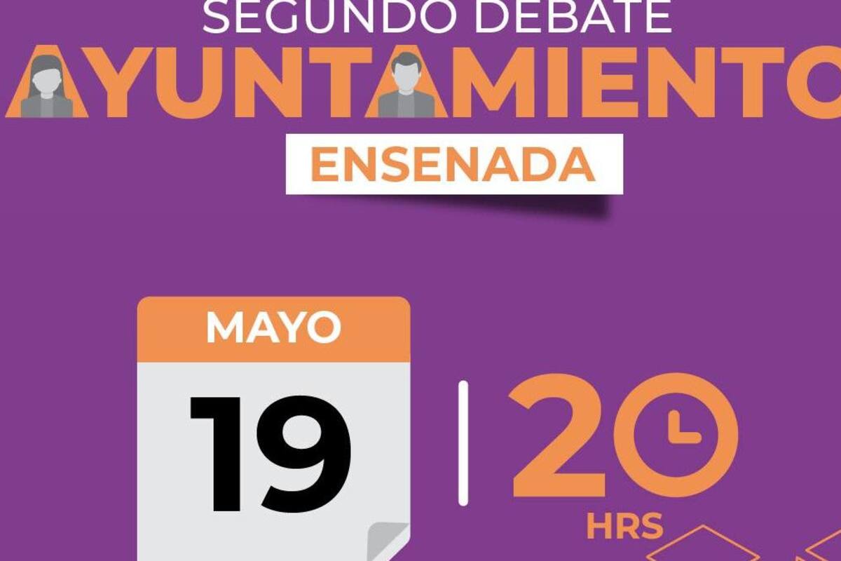 Segundo debate de candidatos a la alcaldía de Ensenada