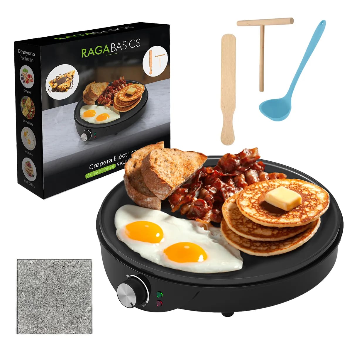 Crepera Eléctrica Raganet EL024 | Mercado Libre