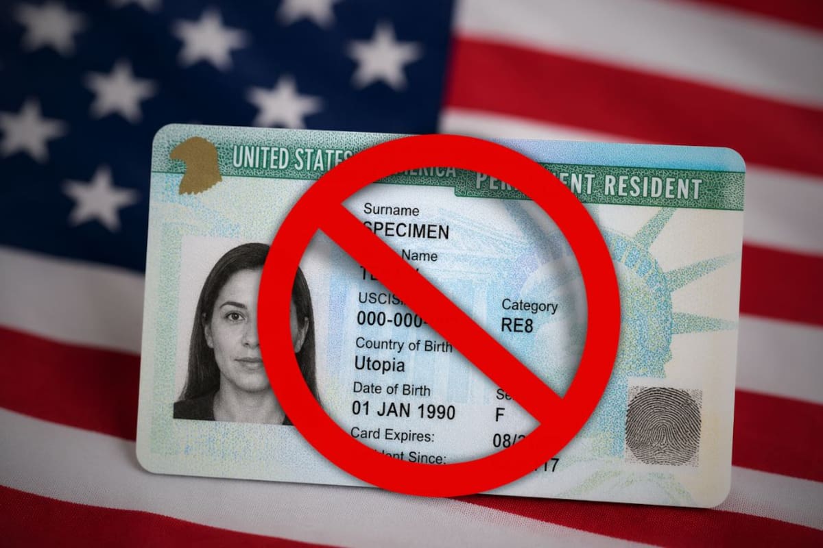 Donald Trump ha endurecido trámite de la ‘green card’ por lo que migrantes temporales deberán salir de EEUU para solicitar la residencia “salvo en circunstancias excepcionales”