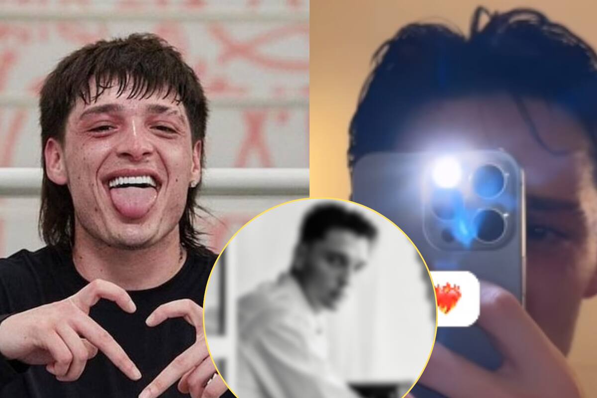 “¡Guapísimo!” Peso Pluma enciende las redes con su cambio de look