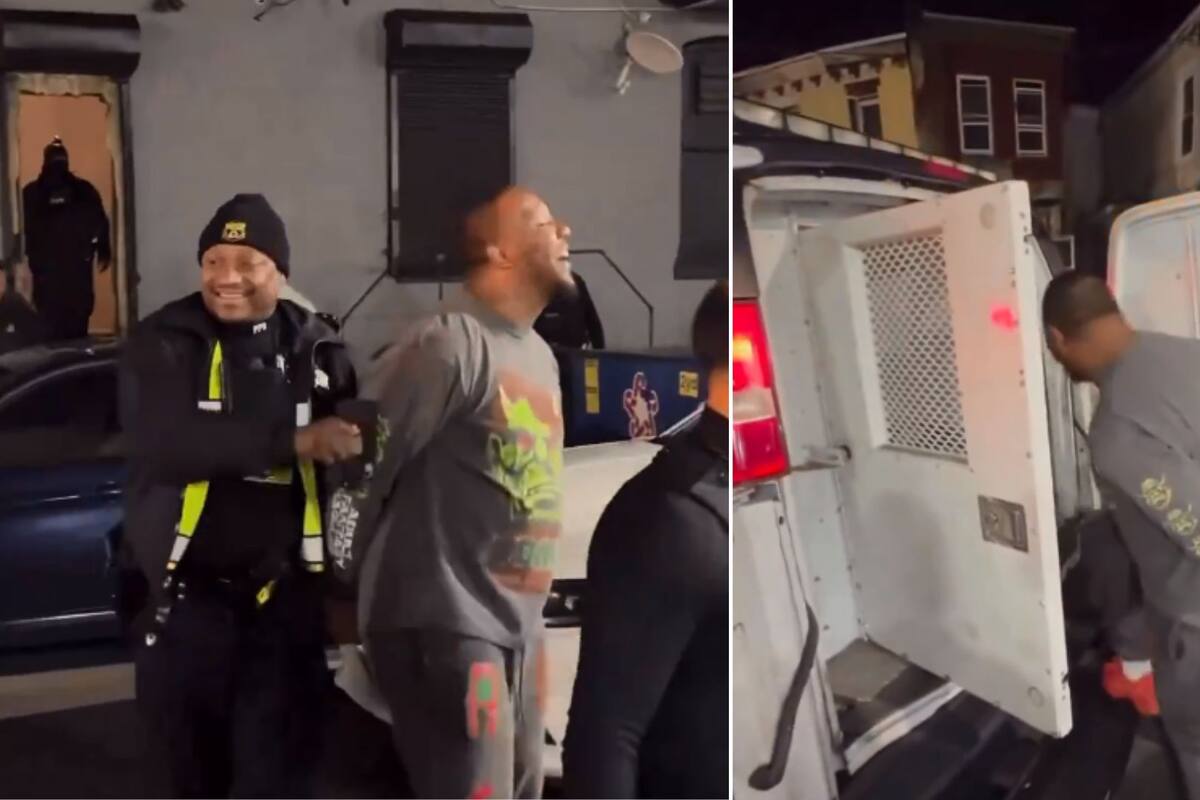 VIDEO: Policía arresta a su hermano gemelo y su reacción se hizo viral