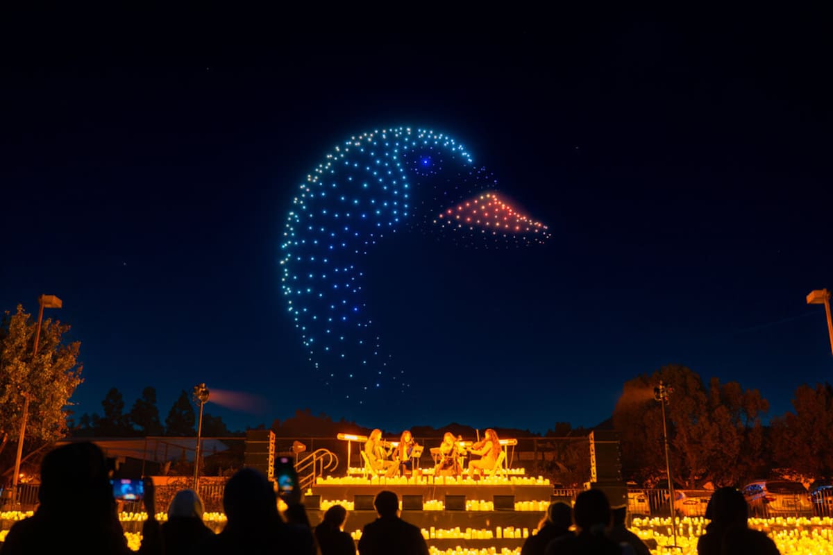 Exposición de arte con drones llega a Chula Vista