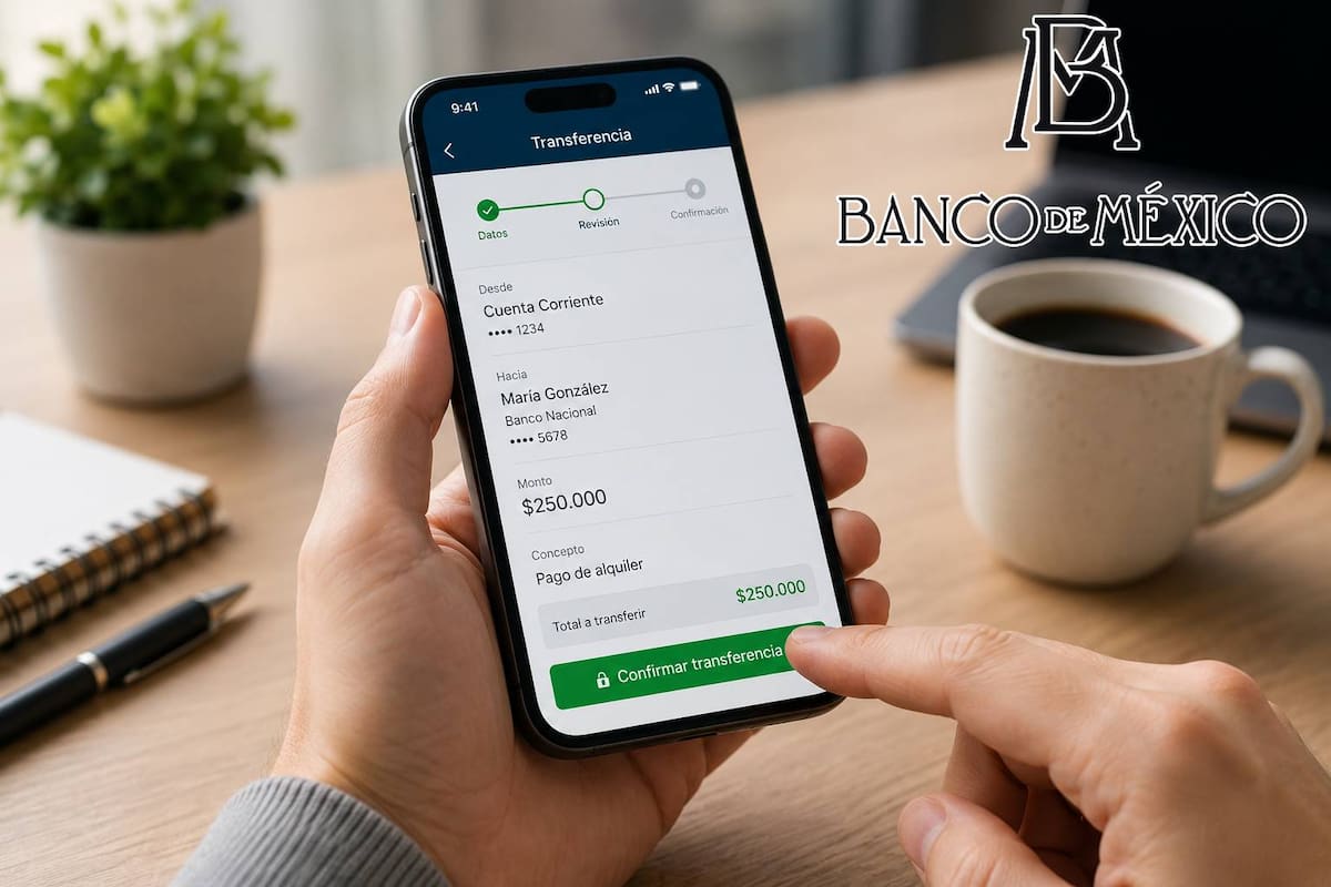 Banxico prepara cambios en aplicaciones bancarias para que las transferencias se hagan igual en todos los bancos