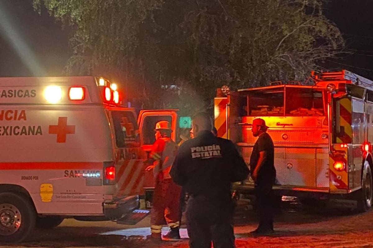 Bombera resulta intoxicada y agotada al combatir incendio en San Luis Río Colorado