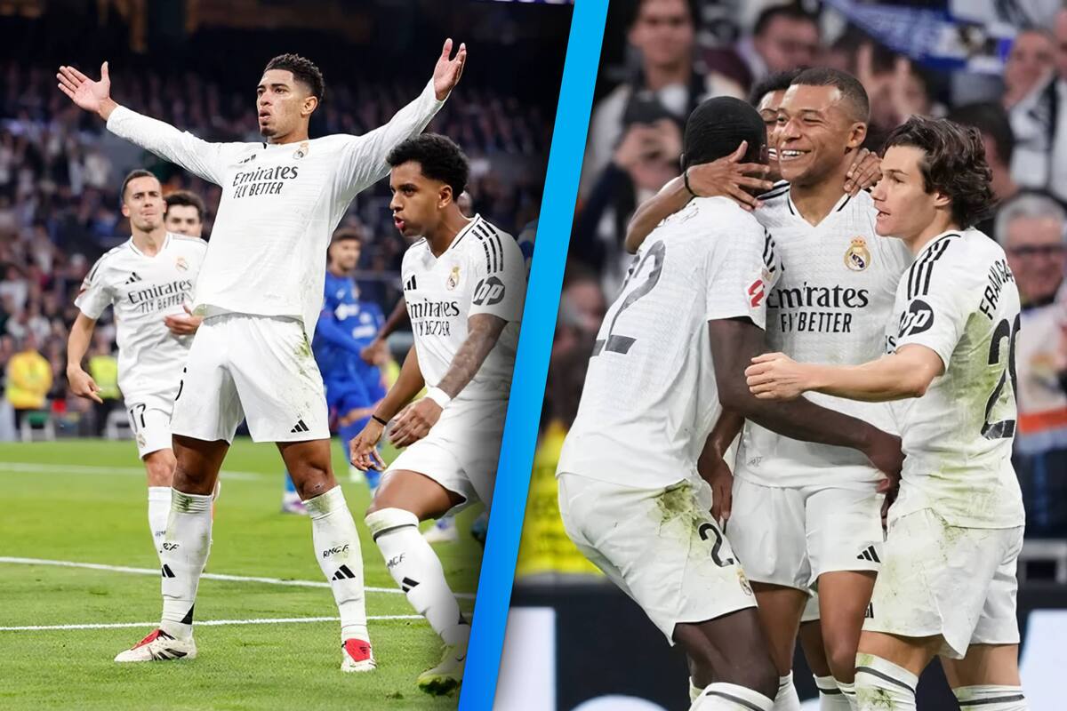 Bellingham y Mbappé le dan la victoria al Real Madrid, que se acerca al Barcelona