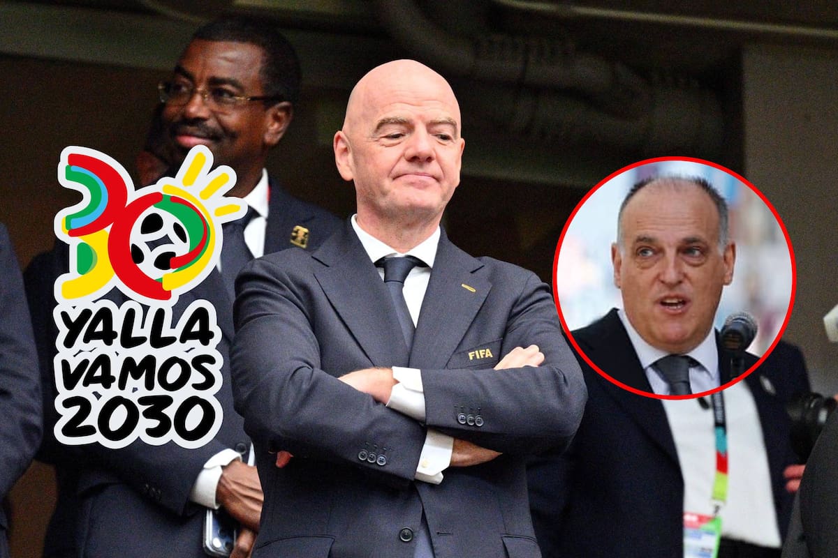 Mundial 2030 con 64 selecciones desata polémica: Javier Tebas pide la renuncia de Infantino