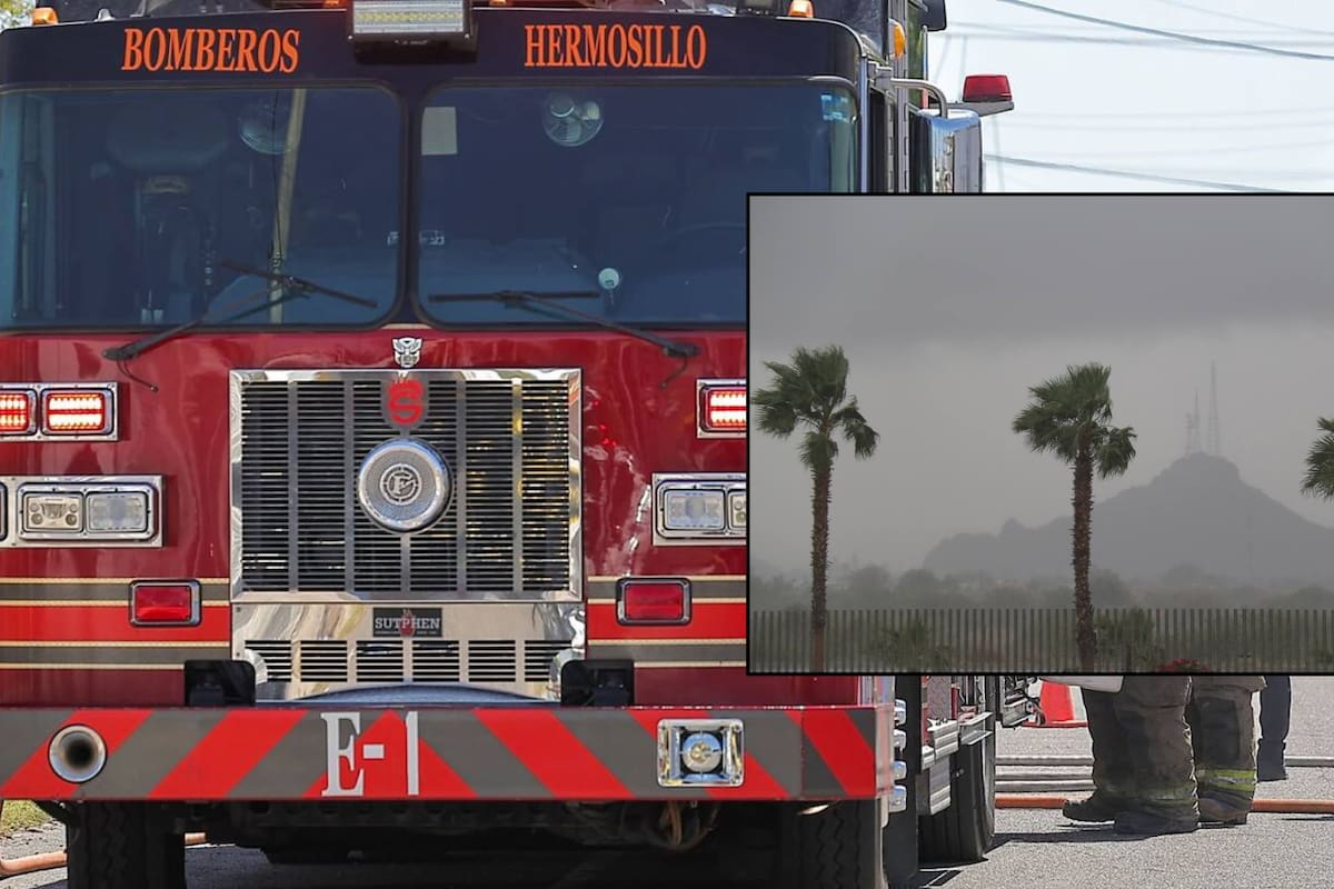 Bomberos de Hermosillo refuerzan operativos ante Tormenta Tropical Lorena