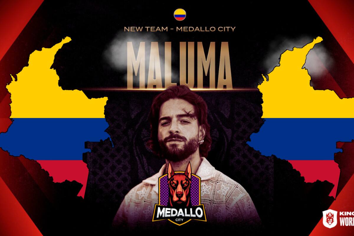 ¡Oficial! Maluma se une al fútbol como presidente del Medallo City en el Kings World Cup