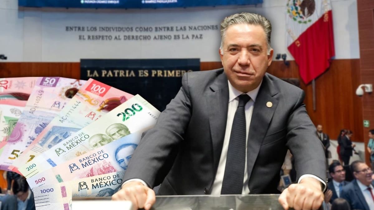 Enrique Inzunza conserva sueldo mientras se aleja del Senado