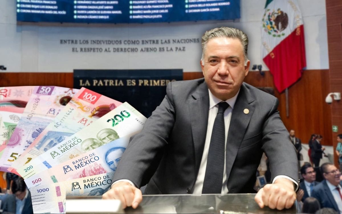 El Senador con licencia, Enrique Inzunza, cobrará por cheque y no por transferencia mientras Morena lo mantiene fuera de la Permanente por el caso ligado al Cártel de Sinaloa. | Crédito: X @InzunzaCazarez/Canva