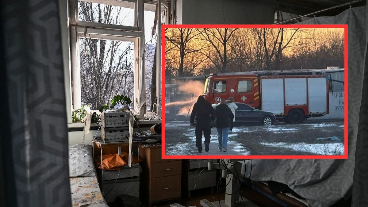 Un doble ataque con drones rusos deja 12 mineros fallecidos y un hospital materno dañado en el este de Ucrania