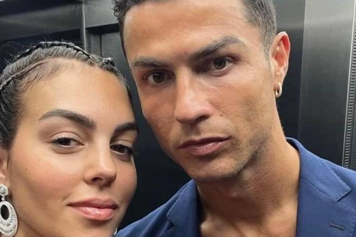 Modelo Georgina Rodríguez lamenta que su pareja CR7 estuviera de suplente en los Octavos de Final