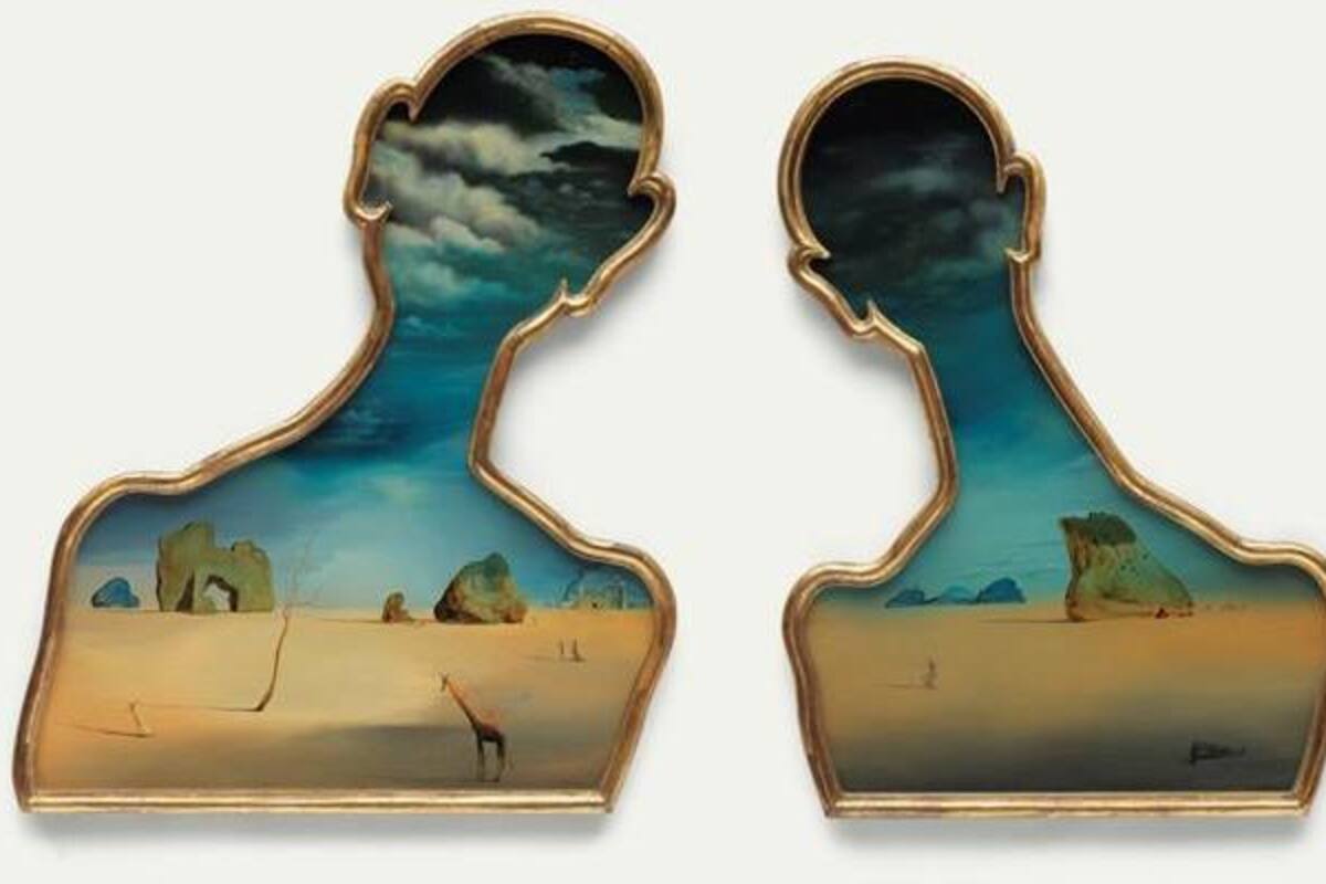 Venden por 9 mde un conjunto de dos óleos surrealistas de Dalí