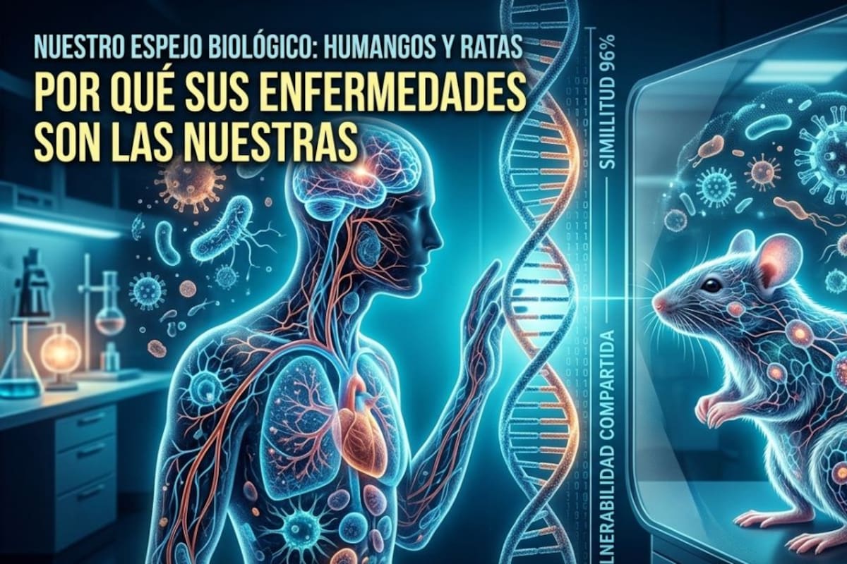 La sorprendente similitud entre humanos y ratas que explica por qué se usan en laboratorios y por qué sus enfermedades pueden afectarnos tanto