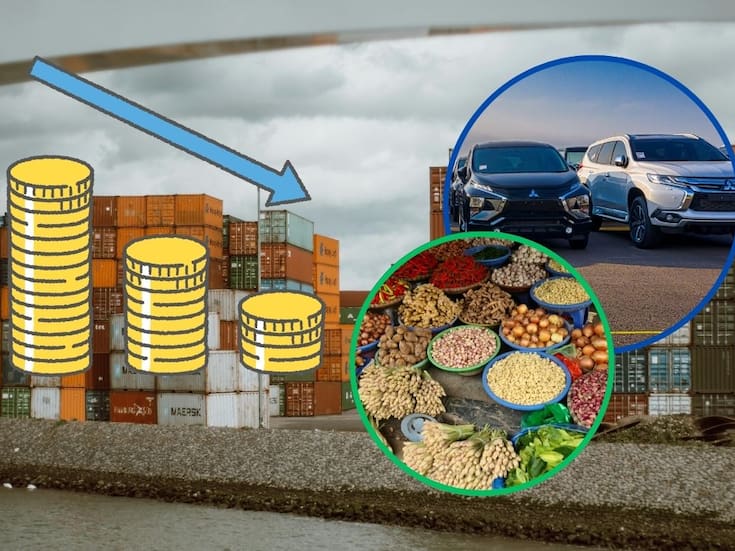 México inició 2026 con déficit comercial de 6,481 mdd; caen exportaciones agropecuarias y automotrices