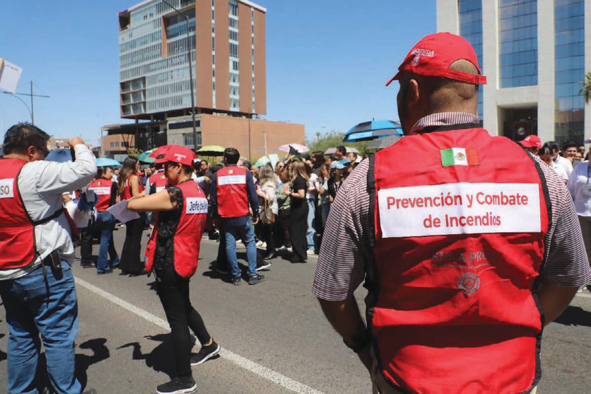 Hoy se realiza el Simulacro Nacional 2025 en Sonora con récord de participación