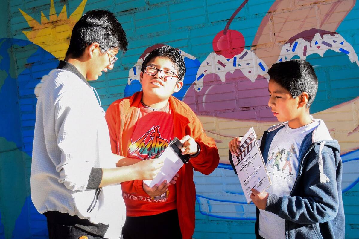 "Los Trovadorcitos", los niños cineastas que dan un mensaje social en Bolivia