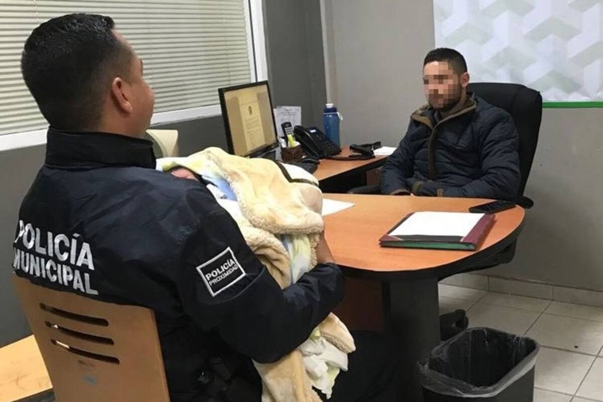 Intervienen a mujer por deambular con bebé en la madrugada