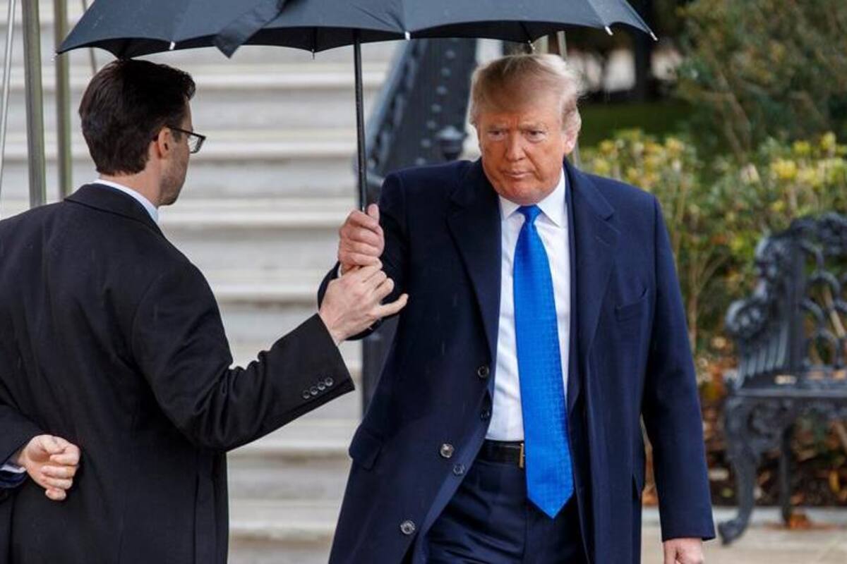 Trump llega a Londres para participar en la cumbre de la OTAN