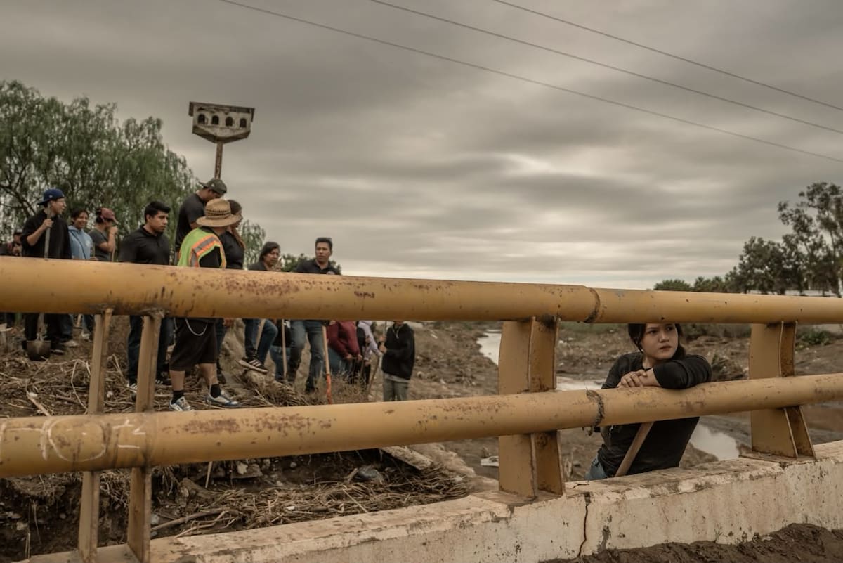 La cifra de personas desaparecidas tras el desbordamiento del arroyo El Pípila, en Maneadero, podría ser mayor a la reportada oficialmente. Foto: Cortesía / Border Zoom