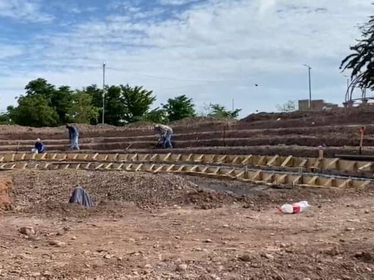 Avanzan obras en la Laguna del Náinari