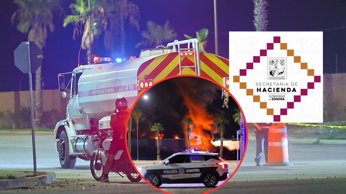Luego del incendio en una bodega con placas y tarjetas de circulación en Hermosillo, Hacienda evaluará las afectaciones y mantendrá con normalidad los trámites vehiculares