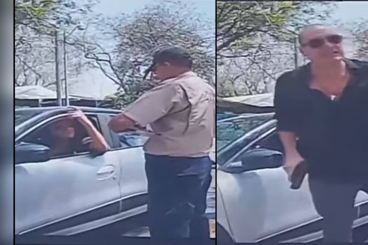 Amenaza colaborador del fiscal Uriel Carmona con arma a guardia y sale a las 6 horas