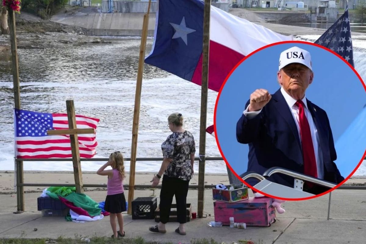 Tras 121 muertos y decenas de desaparecidos, Trump llega a Texas para coordinar ayuda tras las mortales inundaciones; recorrerá zonas devastadas