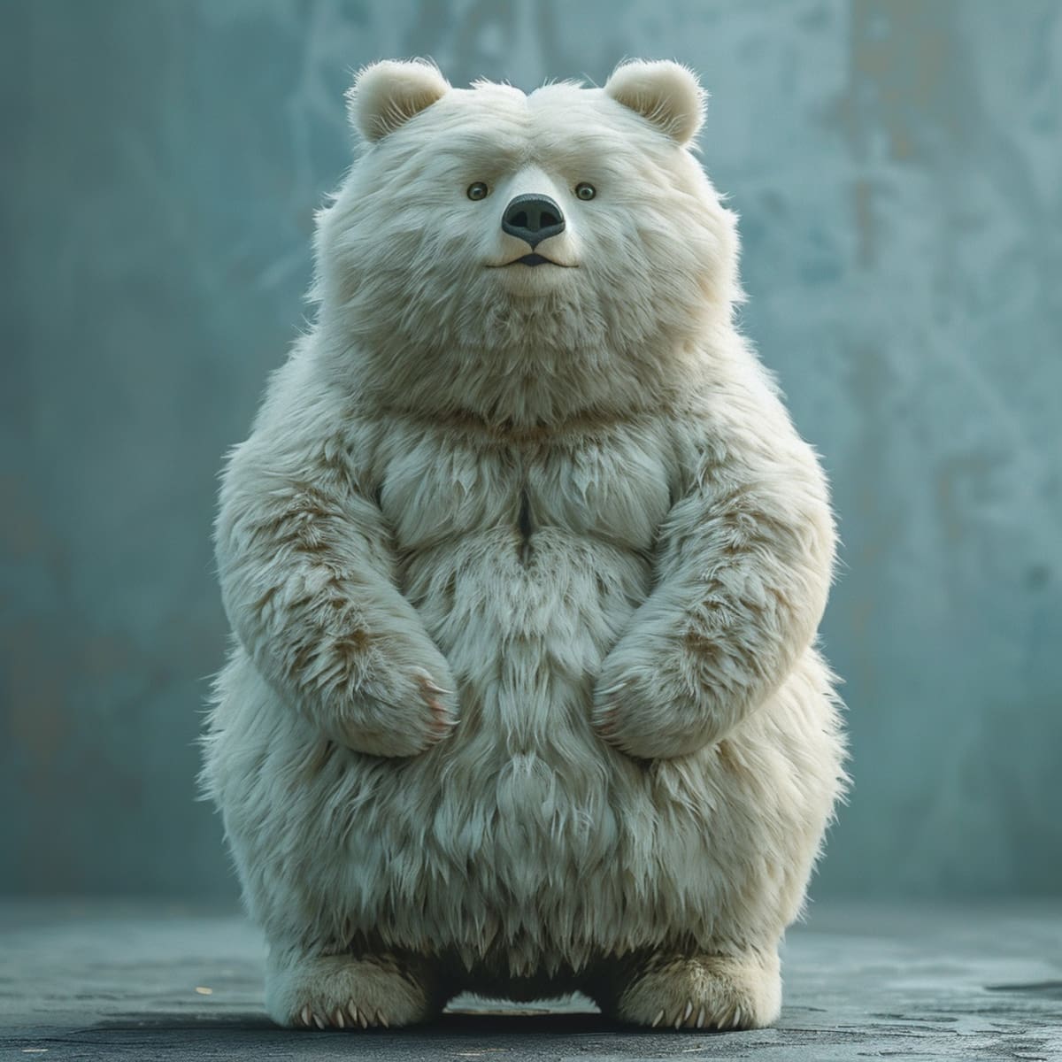 Oso con sobrepeso según la Inteligencia Artificial